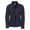 Softshell dames jas donkerblauw