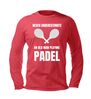 foto 3 T-shirt lange mouw Never underestimate an Old Man playing padel