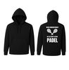 Verras de Padel Veteranen met een Hoodie Never Never underestimate an Old Man playing Padel