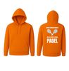 foto 2 Verras de Padel Veteranen met een Hoodie Never Never underestimate an Old Man playing Padel