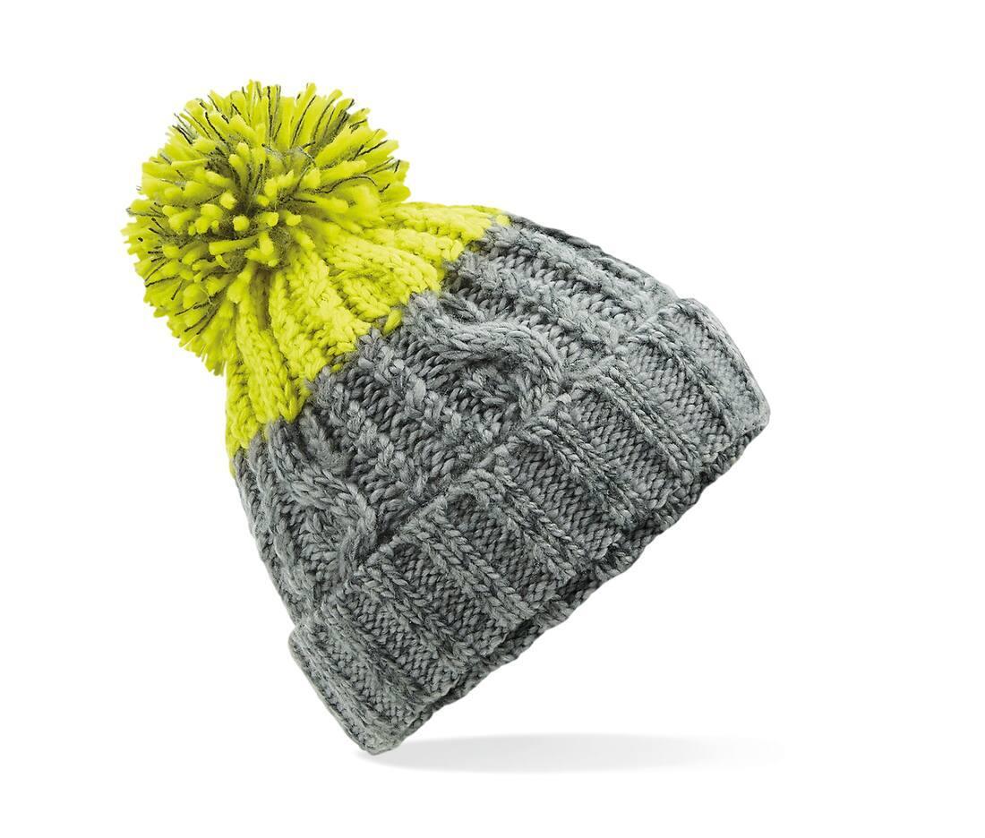 Apres wintermuts voor volwassen light grey/citron