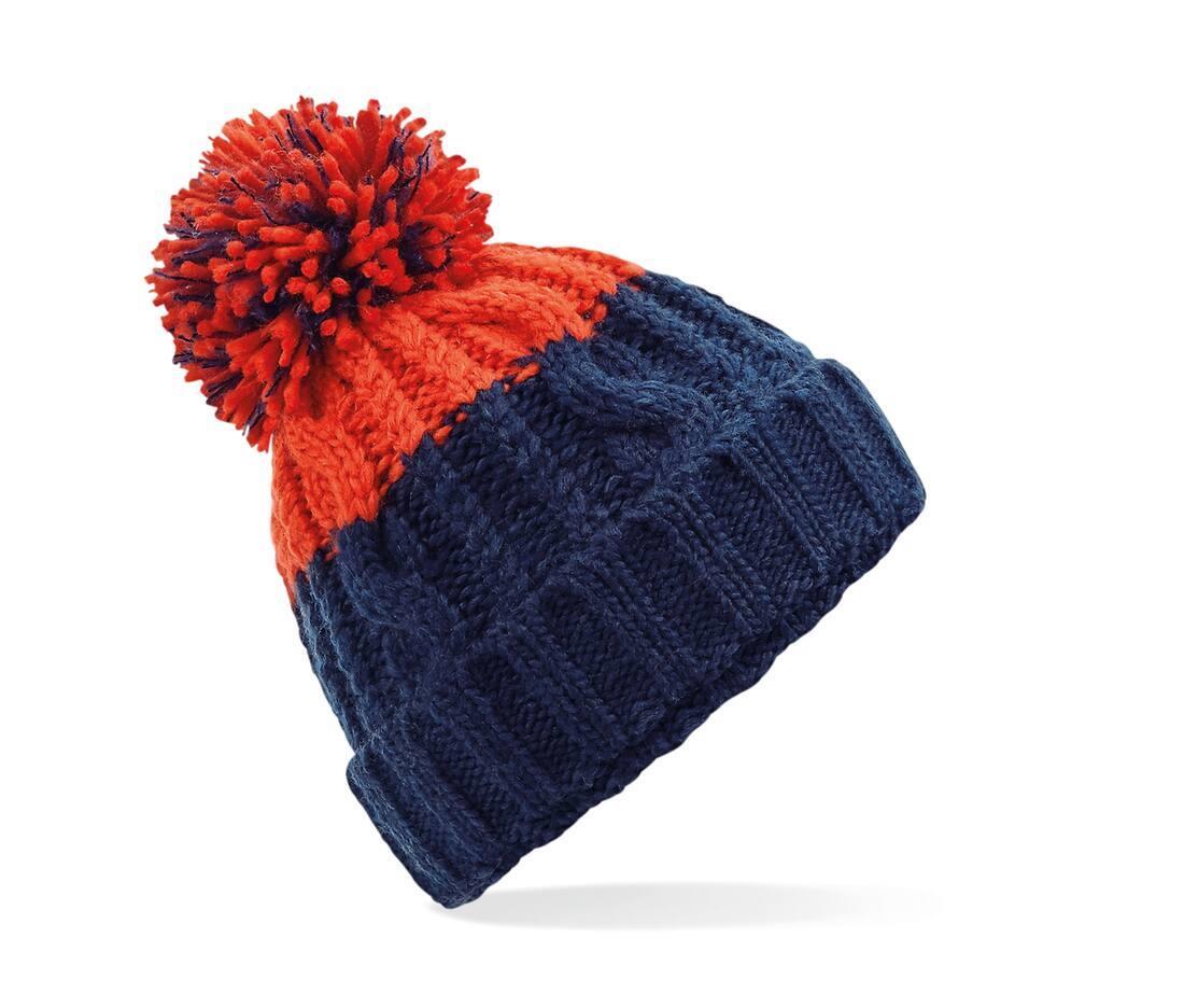 Apres wintermuts voor volwassen oxford navy/fire red