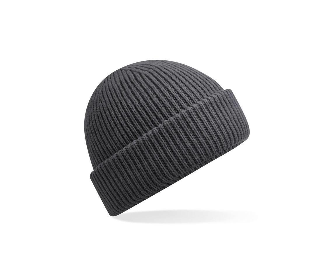 Beanie graphite grey wintermuts volwassen duurzaam