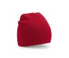 Beanie rood warme wintermuts Stijlvol