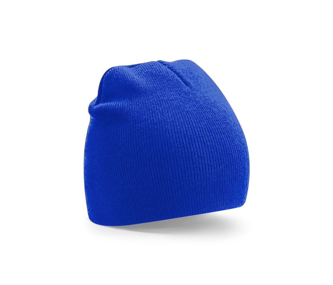 Beanie royal blauw warme wintermuts Duurzaam en Stijlvol