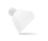 Beanie wit wintermuts met pomp pom volwassen
