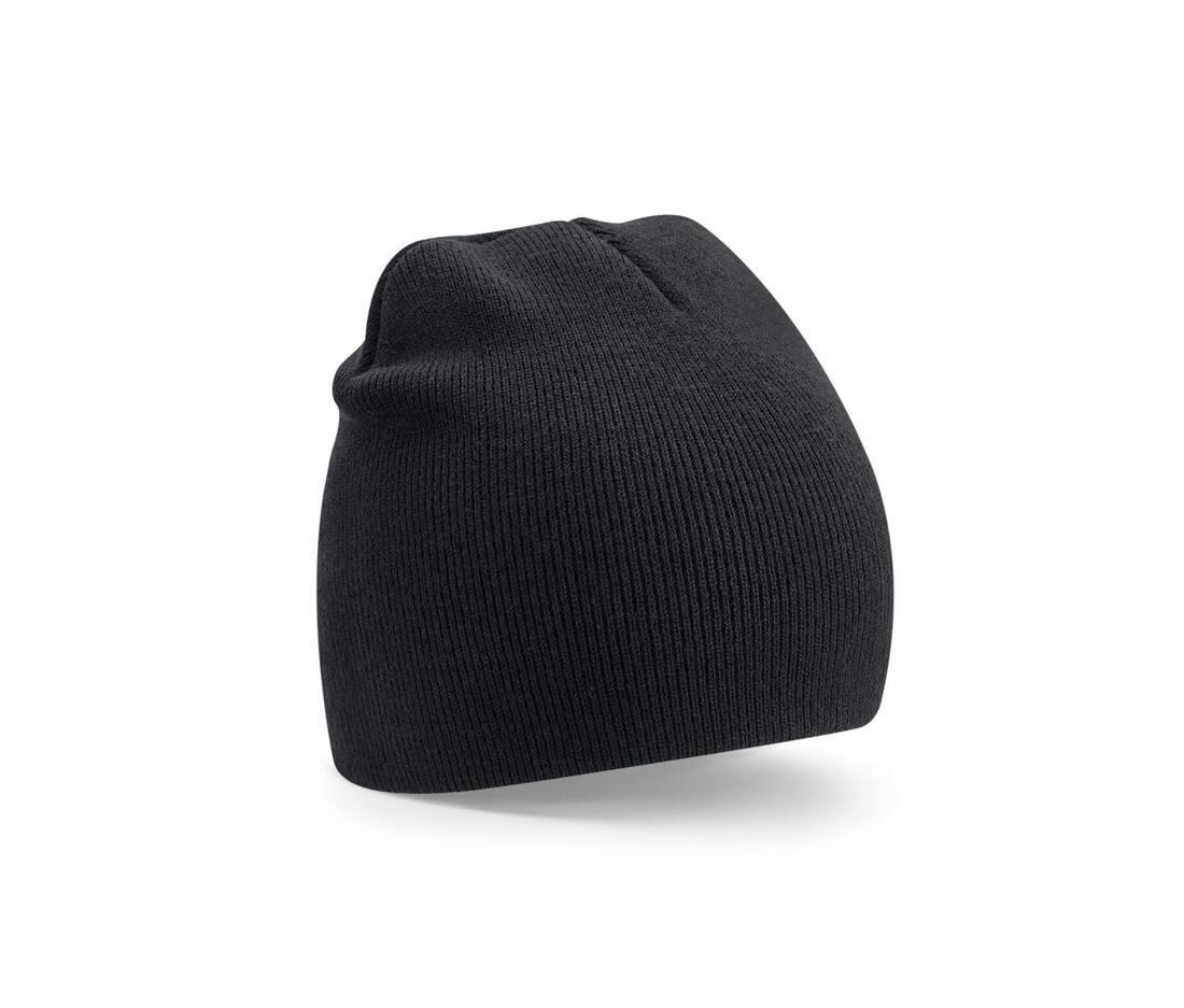 Beanie zwart warme wintermuts Stijlvol