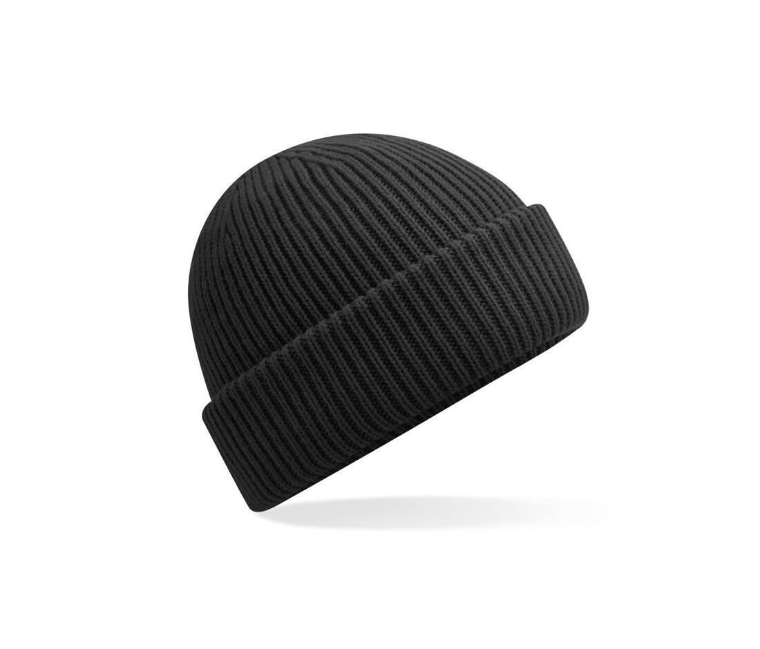 Beanie zwart wintermuts volwassen duurzaam