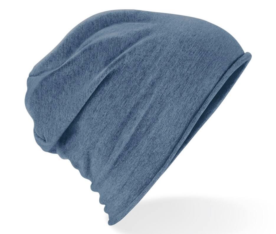 Jersey Beanie denim blue wintermuts volwassen