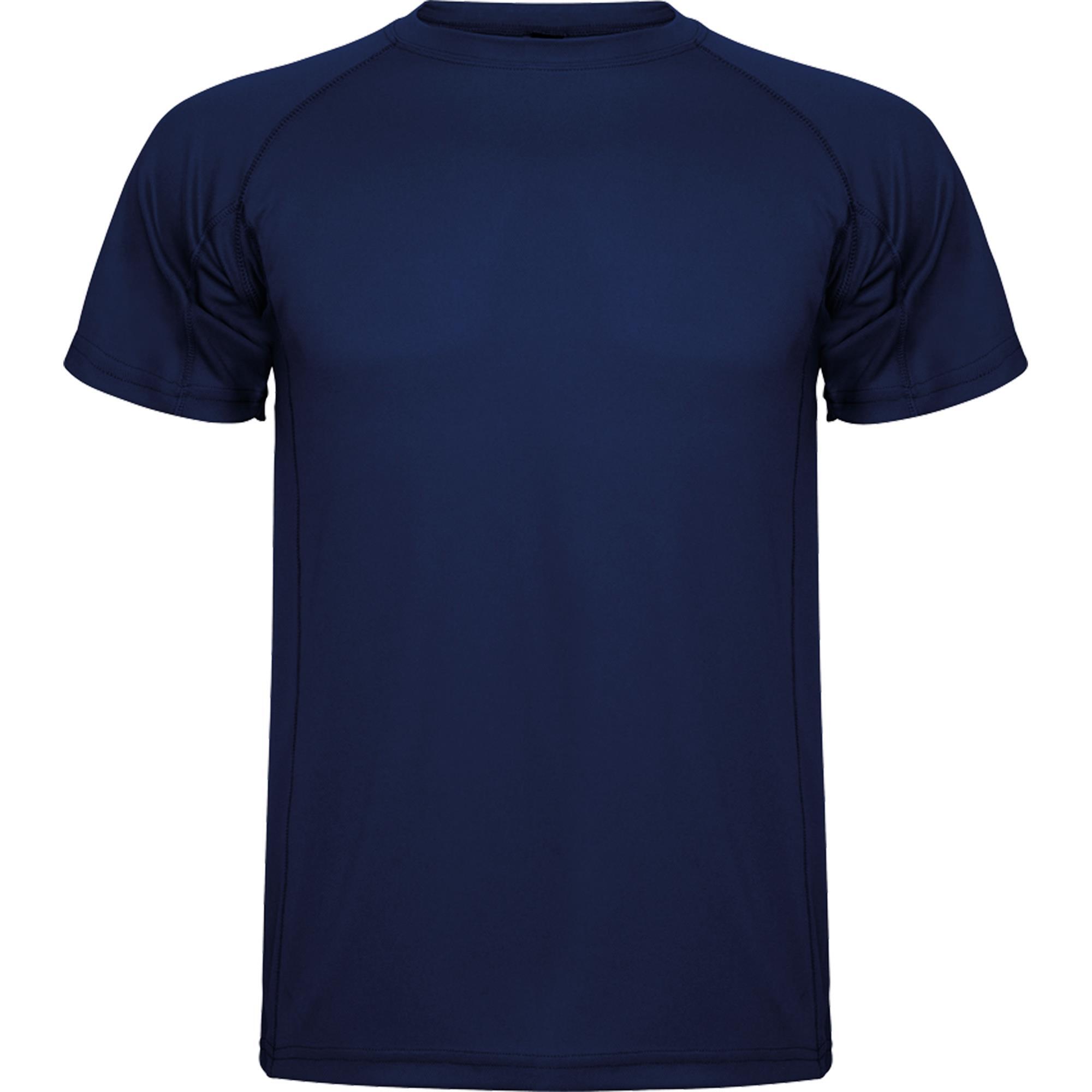 Kinder sportshirt bedrukken!  Marine blauw Sportkleding voor kids