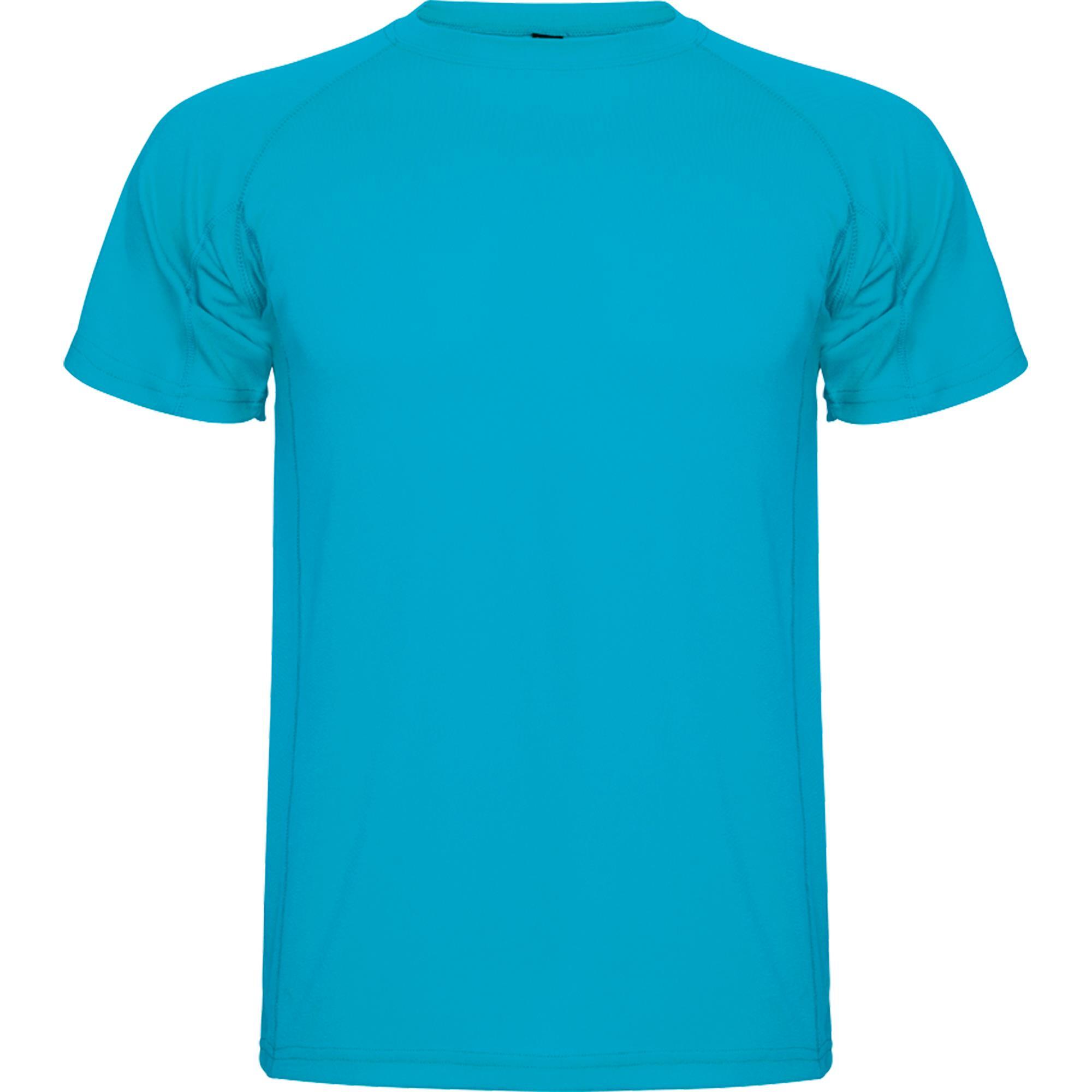 Kinder sportshirt bedrukken!  turquoise Sportkleding voor kids