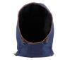 Losse capuchon navy/orange volwassen