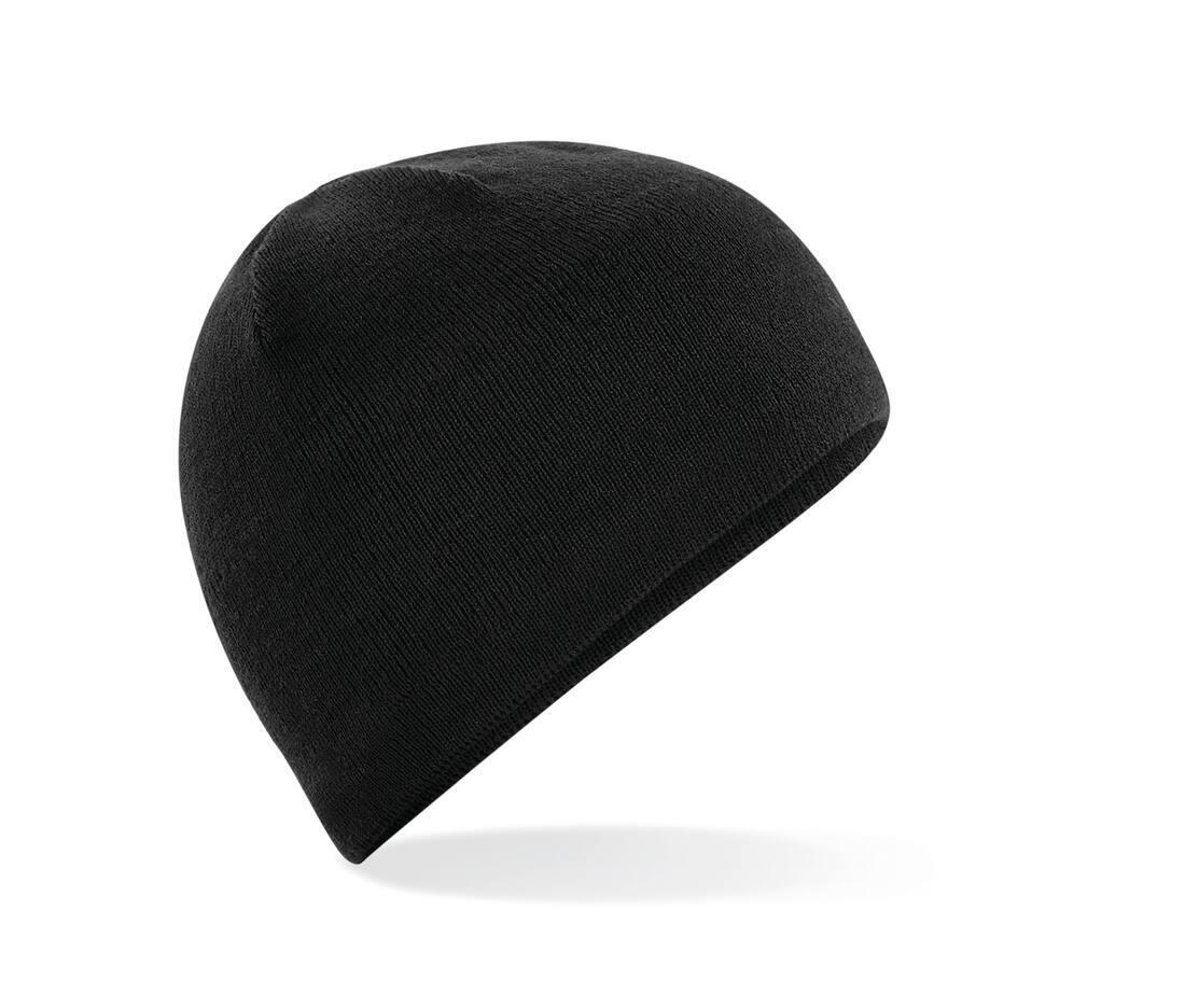 Muts volwassen Beanie zwart wintermuts