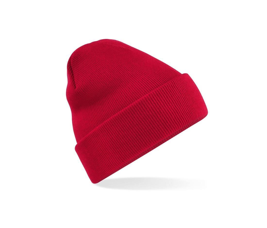 Recycled Beanie wintermuts rood Volwassen