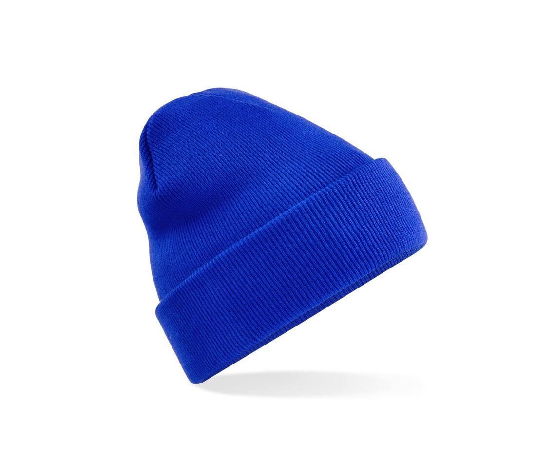 Recycled Beanie wintermuts royal blauw Volwassen