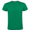Rondgebreide T-shirt unisex voor volwassen green personalisatie mogelijk