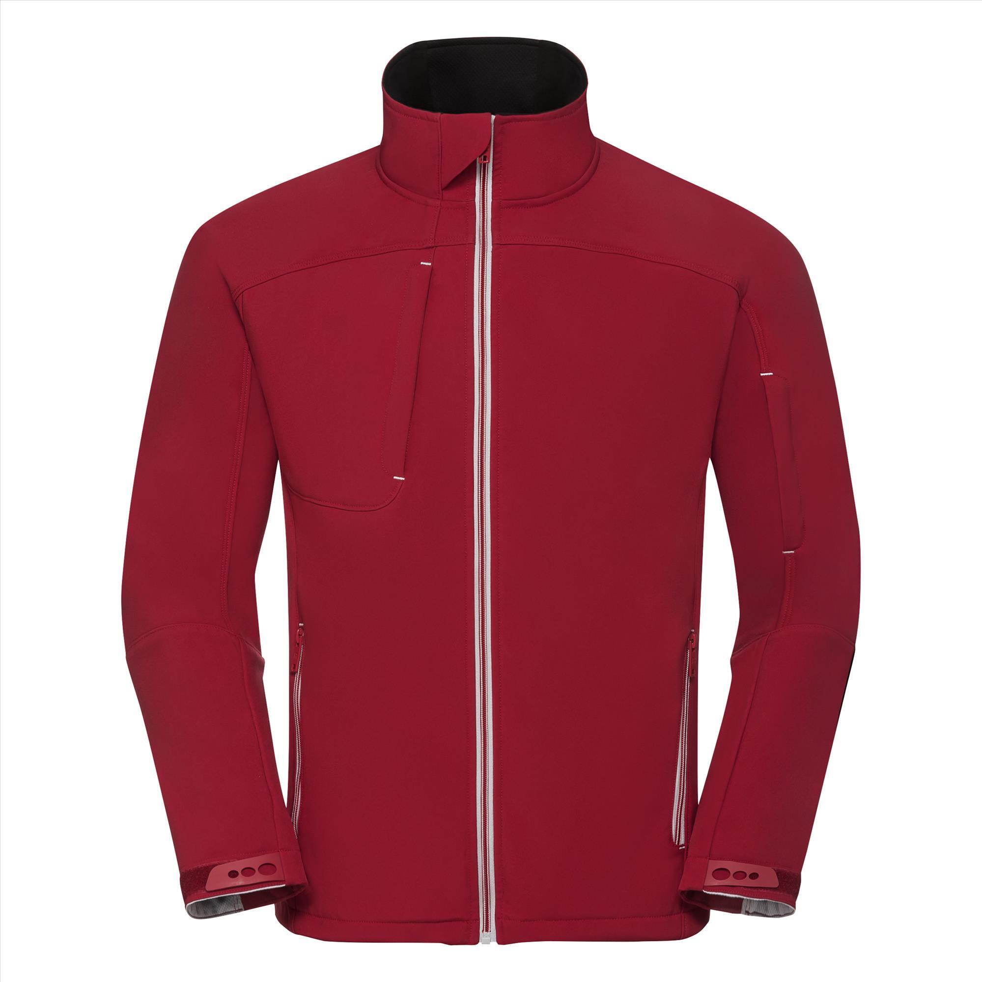 Softshell Jacket rood voor hem