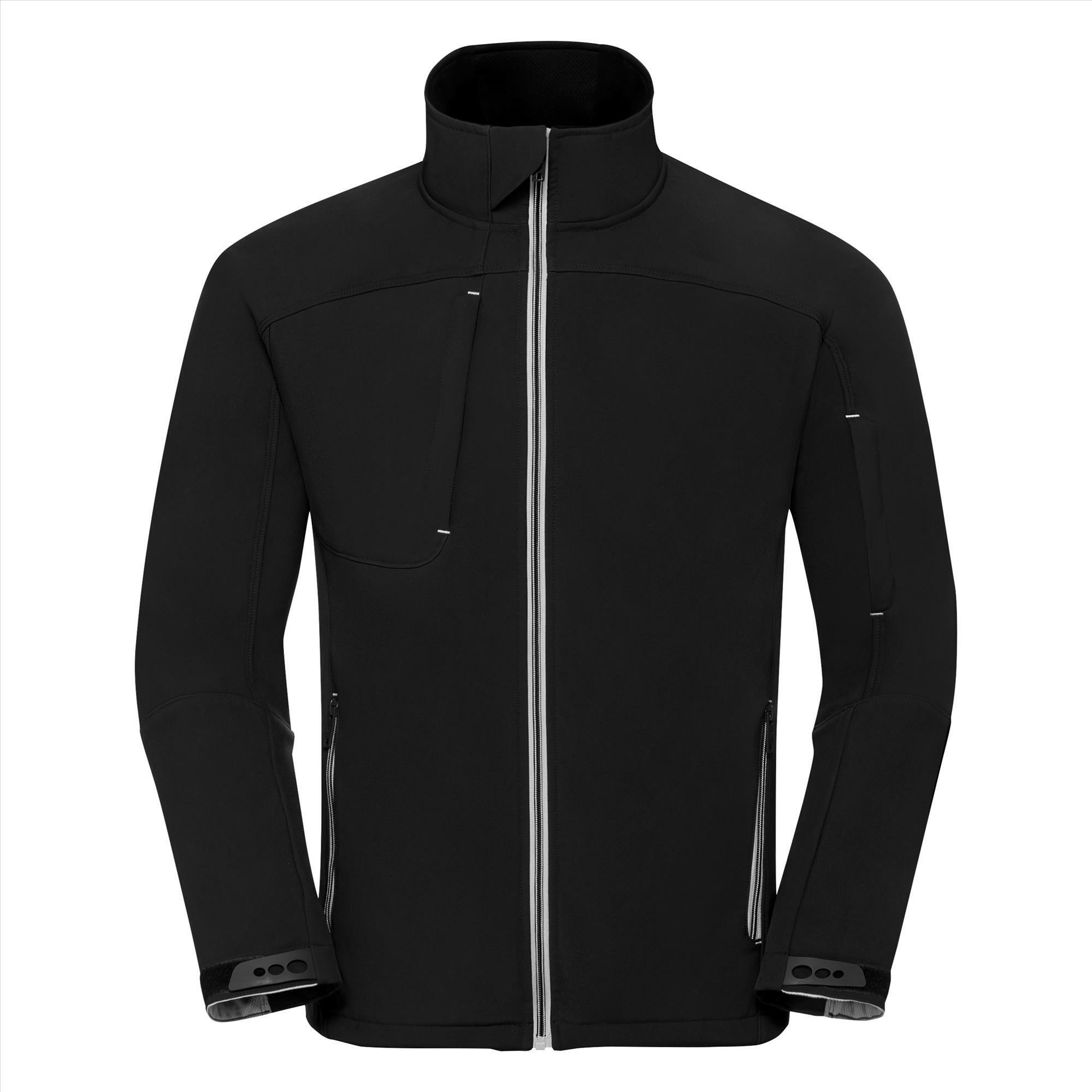 Softshell Jacket zwart voor hem