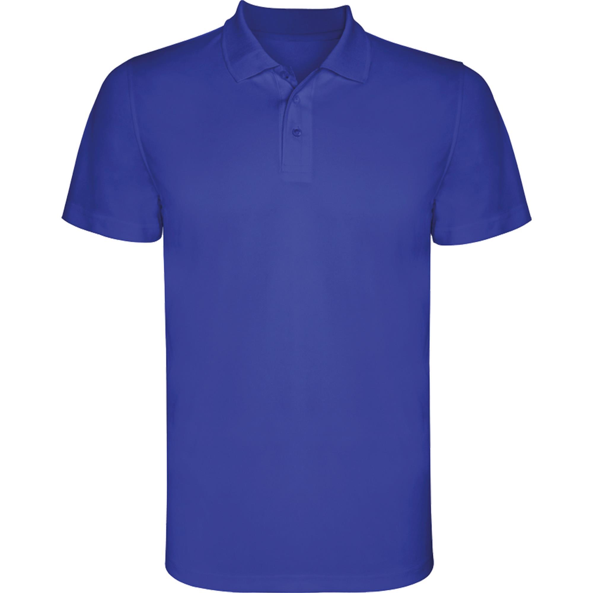 Sport Polo voor heren royal blauw Polo bedrukken hoge kwaliteit