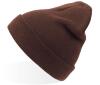 Volwassen Beanie bruin winter muts stijlvol