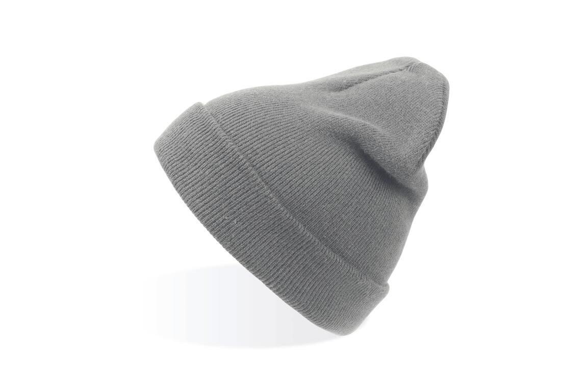 Volwassen Beanie light grey winter muts stijlvol