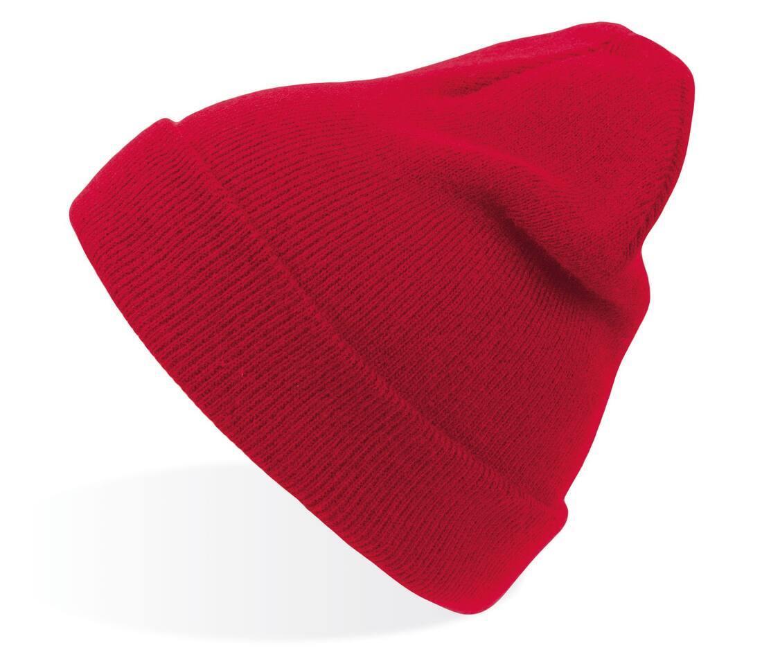 Volwassen Beanie rood winter muts stijlvol