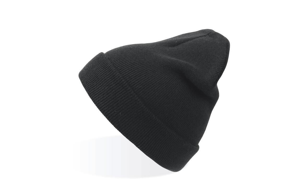 Volwassen Beanie zwart winter muts stijlvol