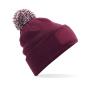 Volwassen wintermuts burgundy/off white