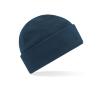 Warme en stijlvolle wintermuts donkerblauw Volwassen