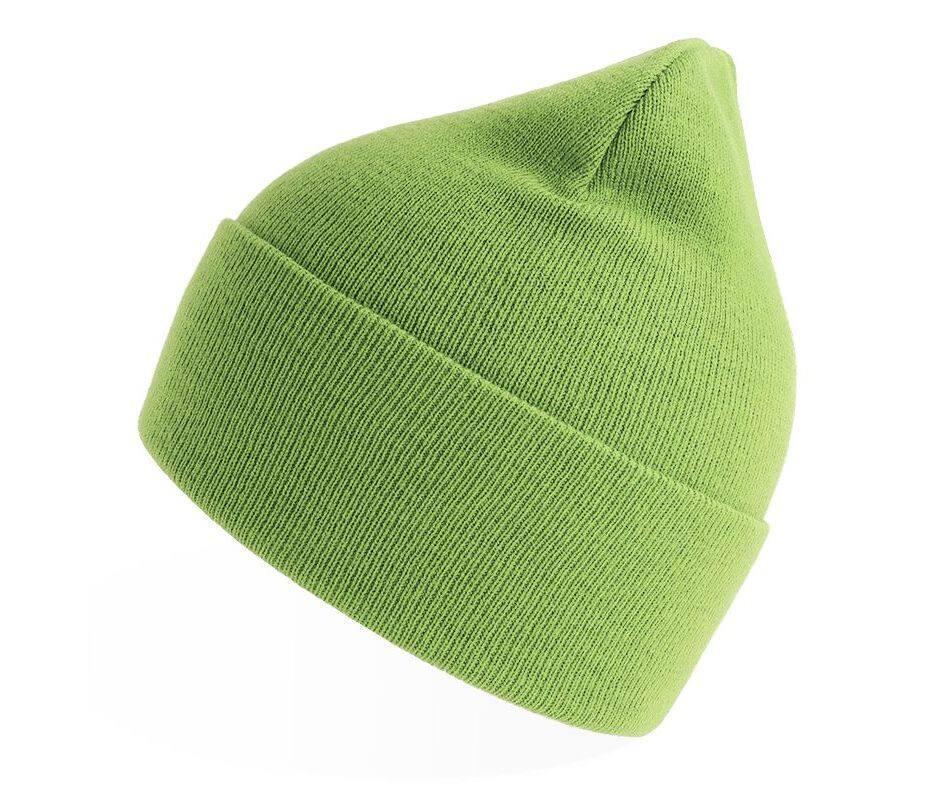 Wintermuts beanie acid green duurzaam voor volwassen