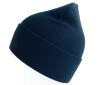 Wintermuts beanie donkerblauw voor volwassen