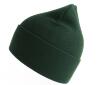 Wintermuts beanie flessengroen voor volwassen