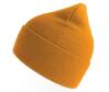 Wintermuts beanie mustard duurzaam voor volwassen