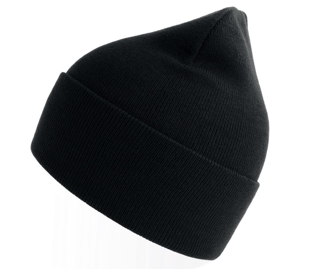 Wintermuts beanie zwart duurzaam voor volwassen