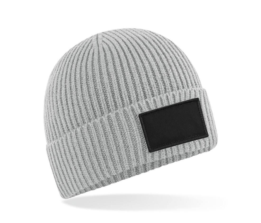 Wintermuts bedrukbaar personalisatie light grey / black volwassen