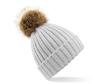 Wintermuts trendy look light grey volwassen