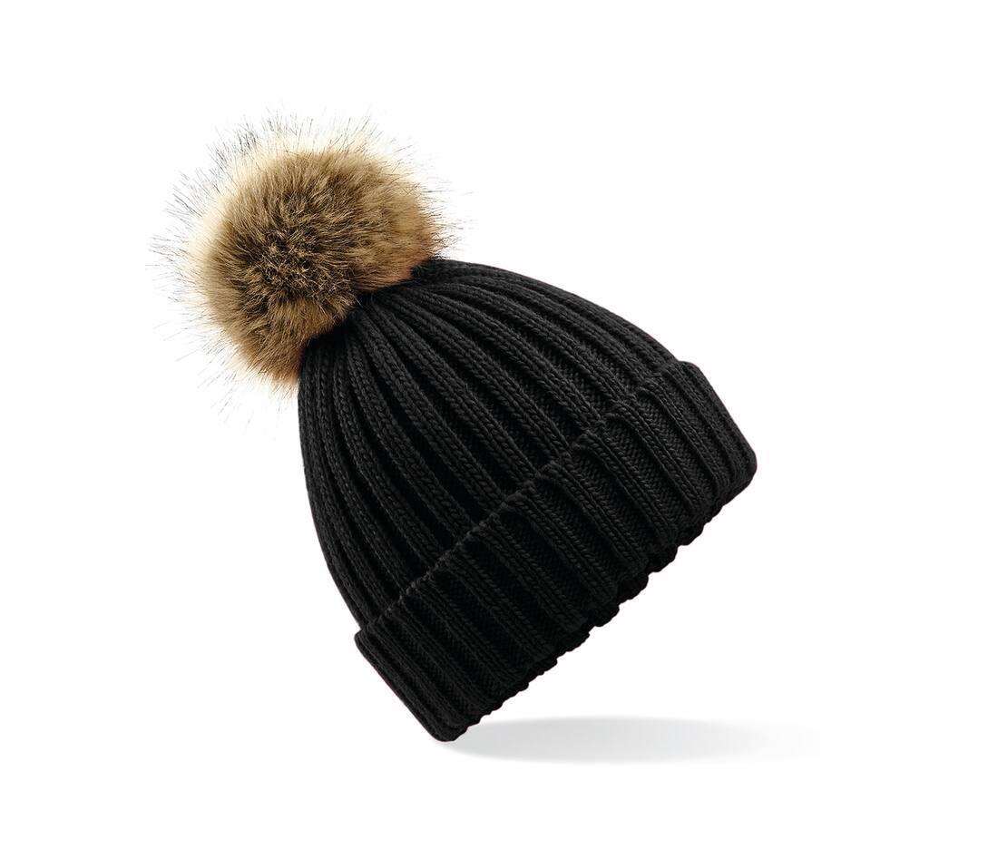 Wintermuts trendy look zwart volwassen