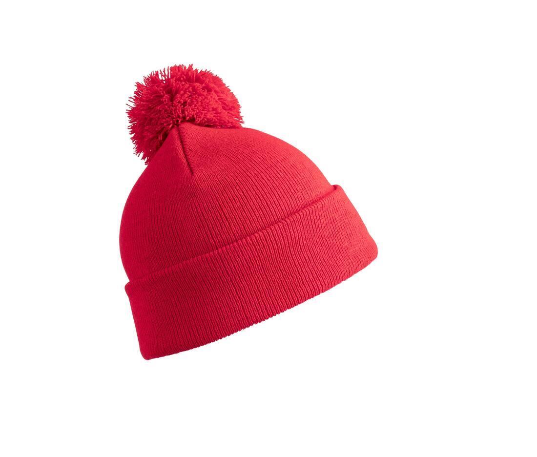 Wintermuts volwassen met Pom pom rood