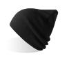 Wintermuts zwart volwassen 100% recycle polyester