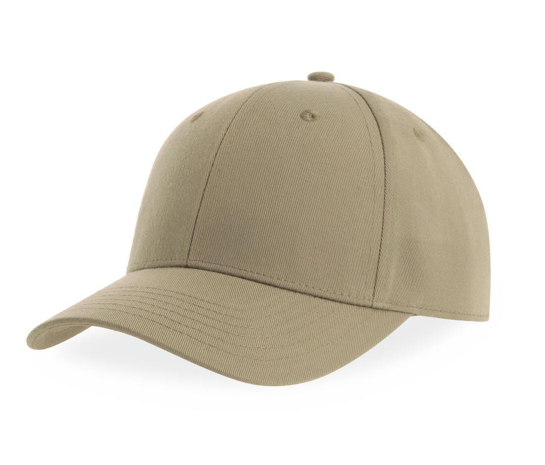 Baseballpet khaki kleur voor volwassen