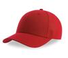 Baseballpet rood voor volwassen
