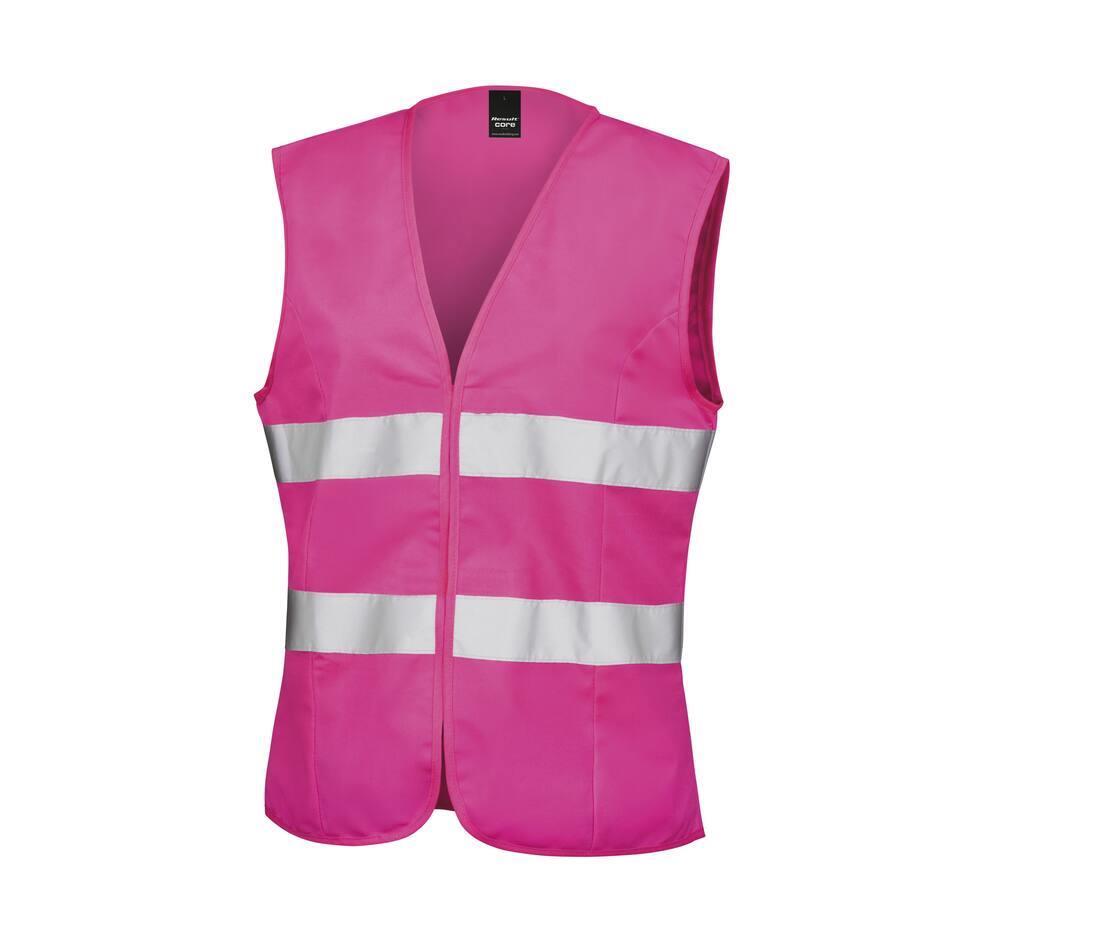 Dames Veiligheidshesjes fluoriserend roze voor Evenementen Carnaval Feest Personaliseren