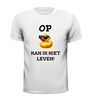 foto 13 Grappig drank T-shirt op eentje kan ik niet leven eendje