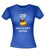 foto 6 Grappig drank T-shirt op eentje kan ik niet leven eendje