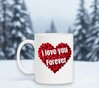 foto 2 I love you forever mok voor Valentijn