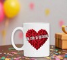 foto 4 Mok ik zie u graag Vlaams ik hou van jou Valentijns koffie of thee mok