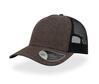 Pet cap urban vibe melange bruin