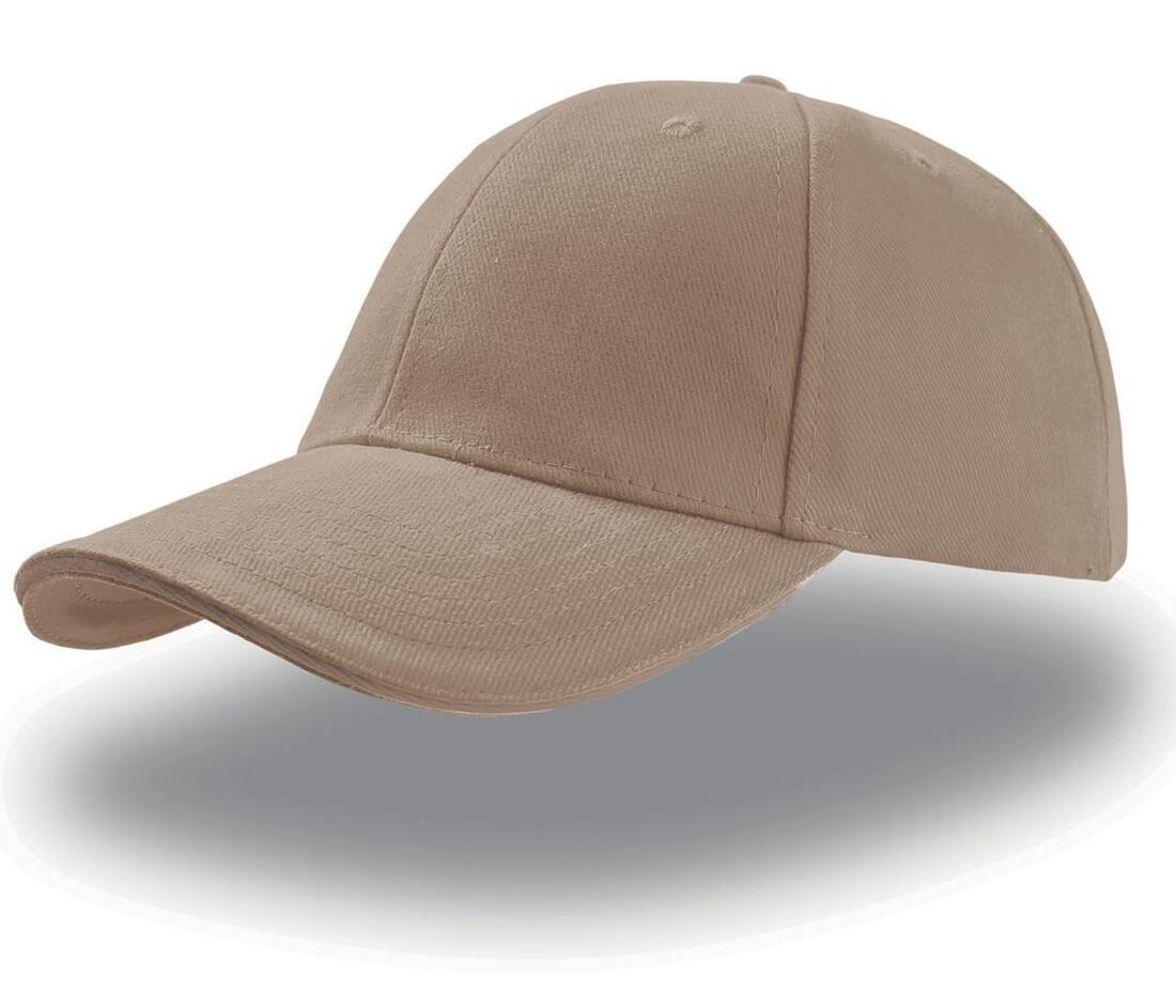 Pet khaki/khaki voor volwassen unisex meerdere kleuren pet