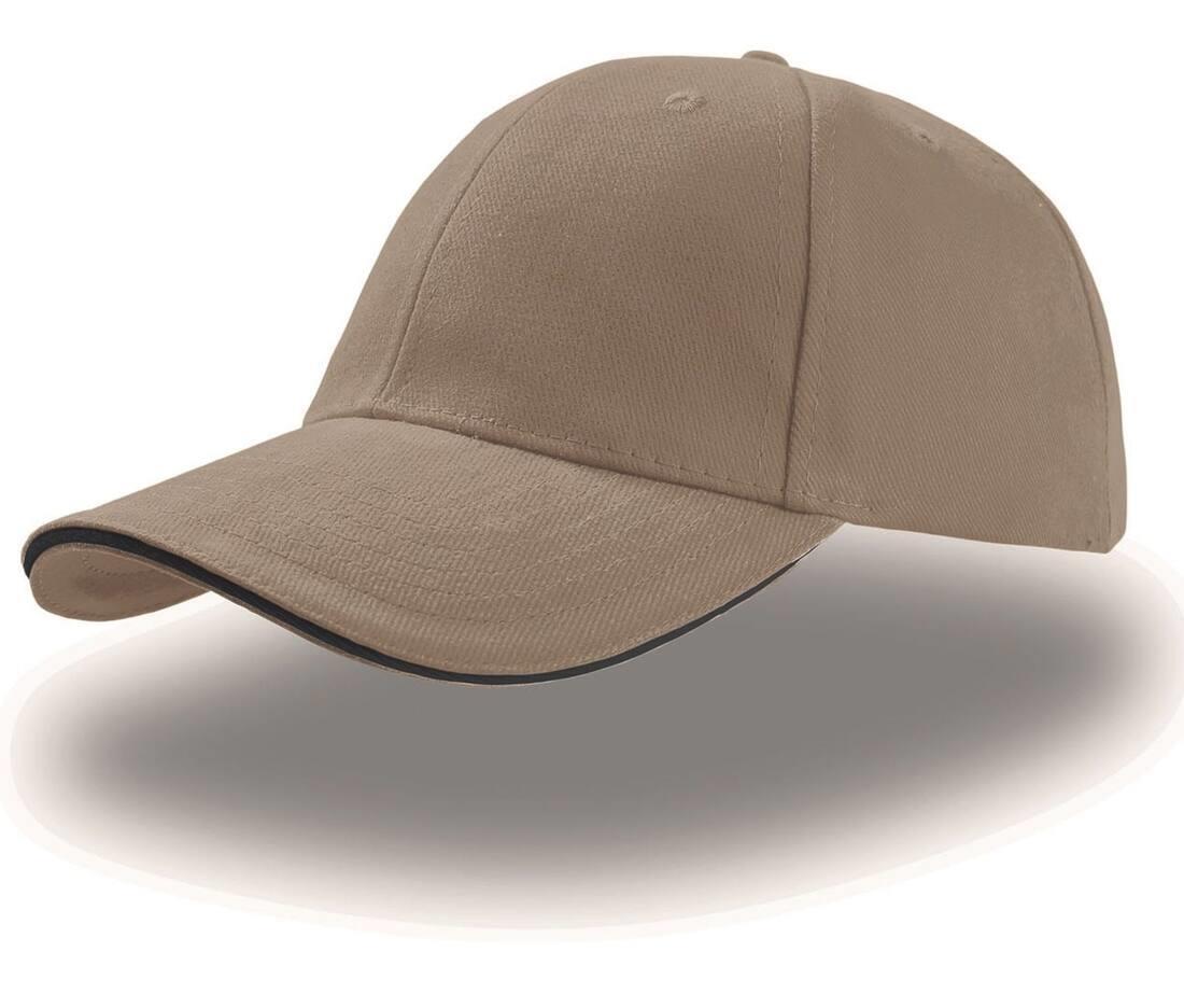 Pet khaki/navy voor volwassen unisex meerdere kleuren pet