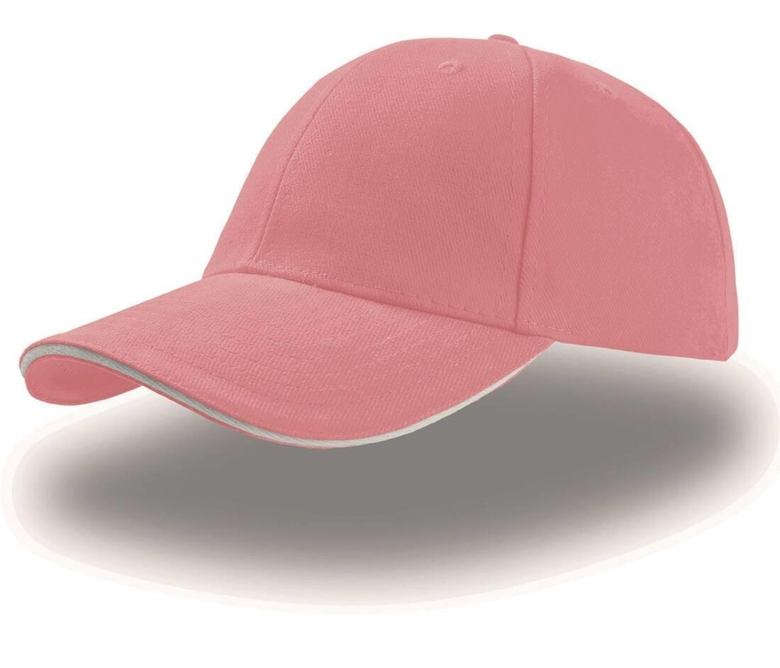 Pet pink/white voor volwassen unisex meerdere kleuren pet